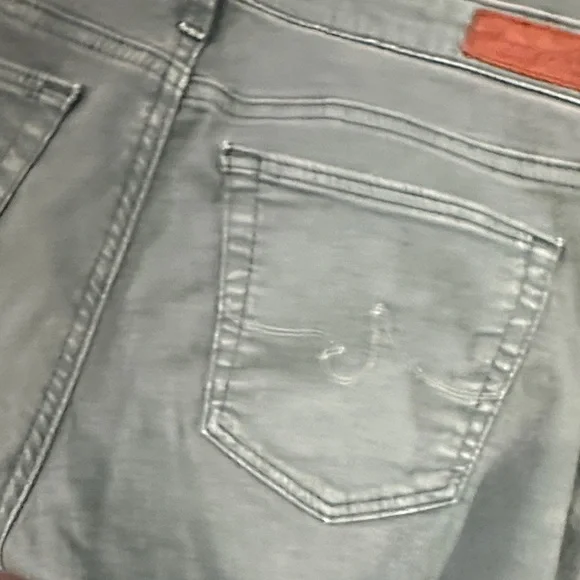 AG Adriano Goldschmied the Stevie ankle Women's Jeans in Teal Gene size 26 - Picture 2 of 9